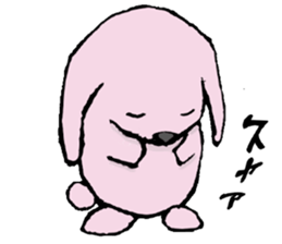 Rabbit's sticker everyday Hen sticker #7996254