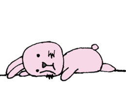 Rabbit's sticker everyday Hen sticker #7996255