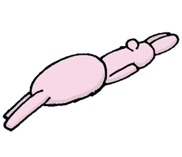 Rabbit's sticker everyday Hen sticker #7996258