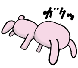 Rabbit's sticker everyday Hen sticker #7996263