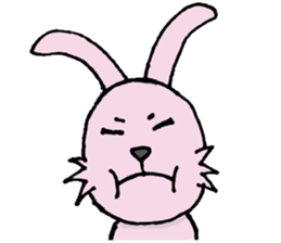 Rabbit's sticker everyday Hen sticker #7996267