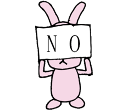 Rabbit's sticker everyday Hen sticker #7996269