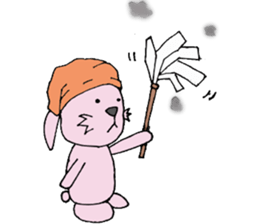 Rabbit's sticker everyday Hen sticker #7996272