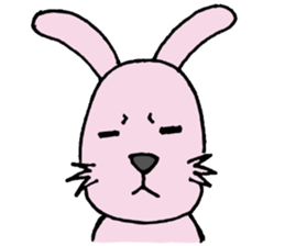 Rabbit's sticker everyday Hen sticker #7996274