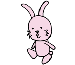 Rabbit's sticker everyday Hen sticker #7996280