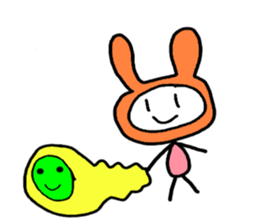 Rappy and friends sticker #7996510