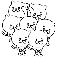 Pretty kitten Sticker 6