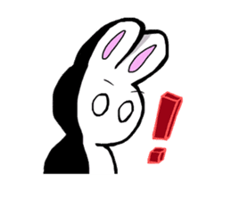 Mysterious Rabbit ~ Halloween Stickers sticker #7996765