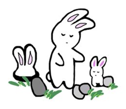 Mysterious Rabbit ~ Halloween Stickers sticker #7996771