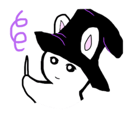 Mysterious Rabbit ~ Halloween Stickers sticker #7996776