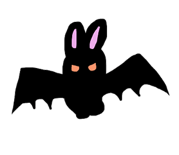 Mysterious Rabbit ~ Halloween Stickers sticker #7996779