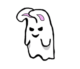 Mysterious Rabbit ~ Halloween Stickers sticker #7996781
