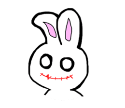 Mysterious Rabbit ~ Halloween Stickers sticker #7996782