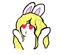 Mysterious Rabbit ~ Halloween Stickers sticker #7996795