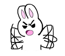 Mysterious Rabbit ~ Halloween Stickers sticker #7996797