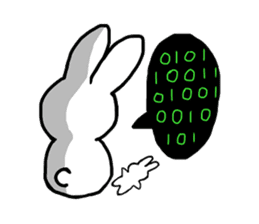 Mysterious Rabbit ~ Halloween Stickers sticker #7996799
