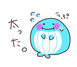 Sticker of the whale sticker #7997014