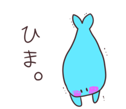 Sticker of the whale sticker #7997043