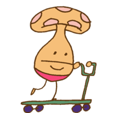Mushroom turnovers sticker #7997253
