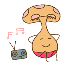 Mushroom turnovers sticker #7997256
