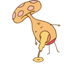 Mushroom turnovers sticker #7997257