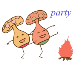 Mushroom turnovers sticker #7997262