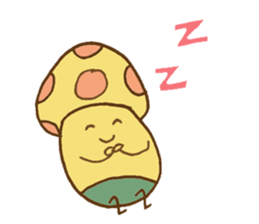 Mushroom turnovers sticker #7997275