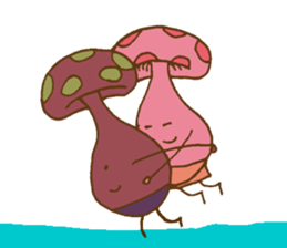 Mushroom turnovers sticker #7997283