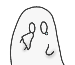 Ghost and Dino sticker #7998129