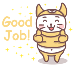 The stout cat sticker #7998295