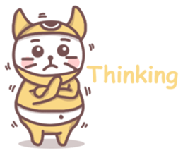 The stout cat sticker #7998296