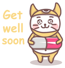 The stout cat sticker #7998298