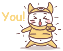 The stout cat sticker #7998304