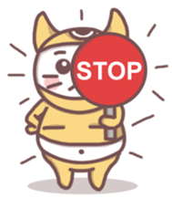 The stout cat sticker #7998306