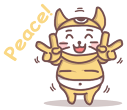 The stout cat sticker #7998321