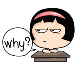 Aromi naughty girl (EN) sticker #7998367