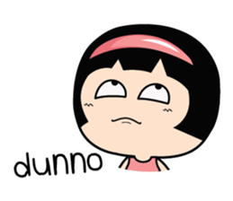 Aromi naughty girl (EN) sticker #7998368