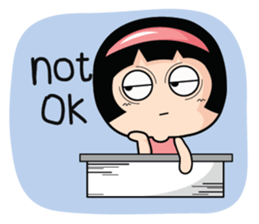 Aromi naughty girl (EN) sticker #7998369