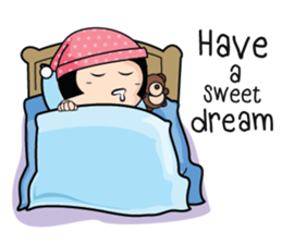 Aromi naughty girl (EN) sticker #7998371