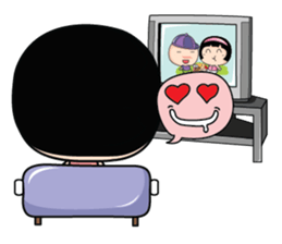 Aromi naughty girl (EN) sticker #7998373