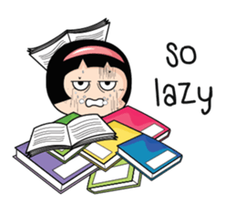 Aromi naughty girl (EN) sticker #7998383