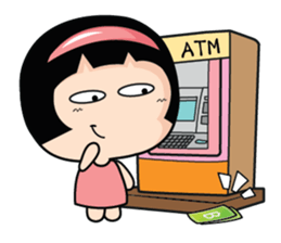 Aromi naughty girl (EN) sticker #7998384