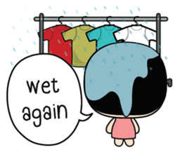 Aromi naughty girl (EN) sticker #7998385