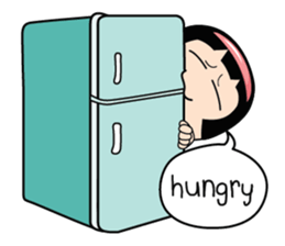 Aromi naughty girl (EN) sticker #7998386