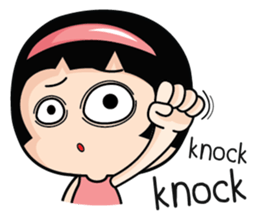 Aromi naughty girl (EN) sticker #7998388