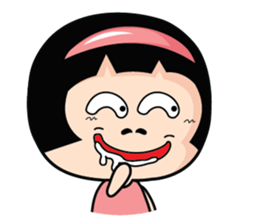 Aromi naughty girl (EN) sticker #7998389