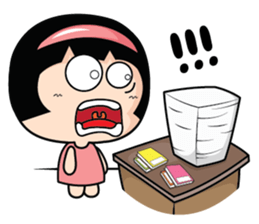 Aromi naughty girl (EN) sticker #7998391