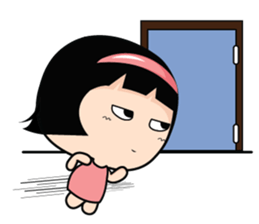 Aromi naughty girl (EN) sticker #7998393