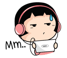 Aromi naughty girl (EN) sticker #7998394