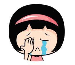 Aromi naughty girl (EN) sticker #7998396